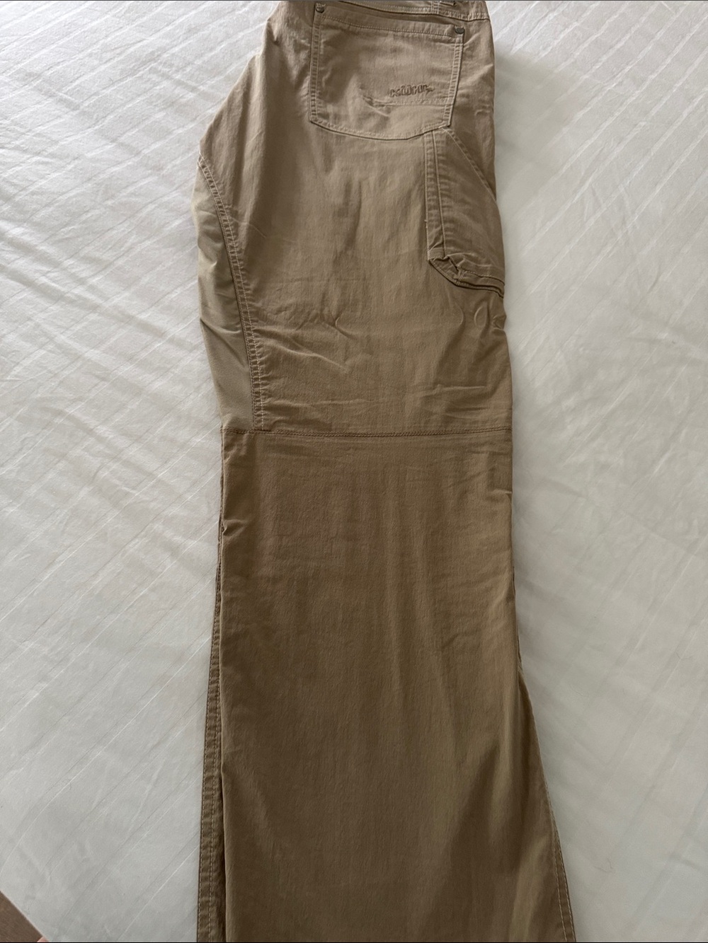 Kuhl Men's Chinos in Tan Workwear Style